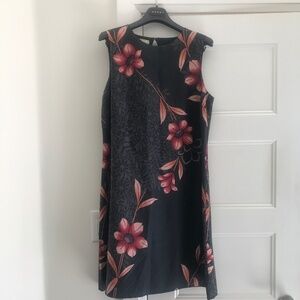 Summer silk shift dress